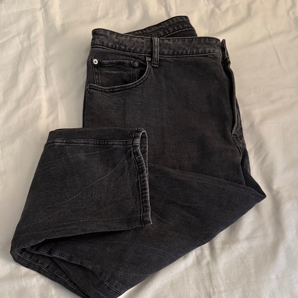 Abercrombie & Fitch Curve Love Mom Jeans